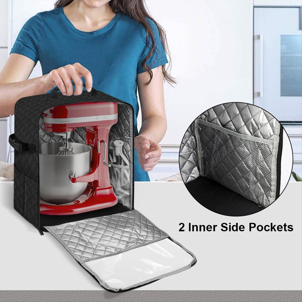Kitchenaid Mixer Hand Mixer - 【POPULAR PICK】Stand Mixer Cover for Mixer-Storage