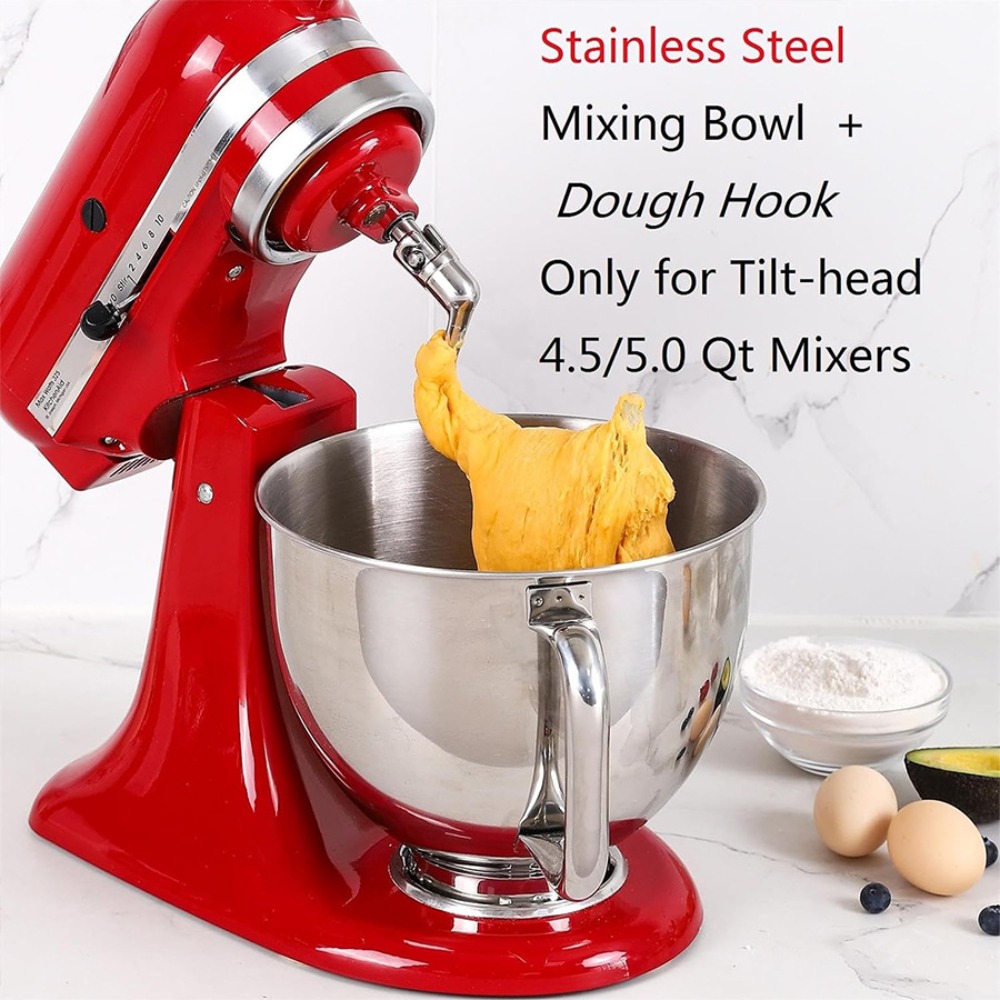 4.5-5 QT Mixer Bowl Stainless  - đánh giá và giá Kitchenaid Mixer Artisan 5Qt