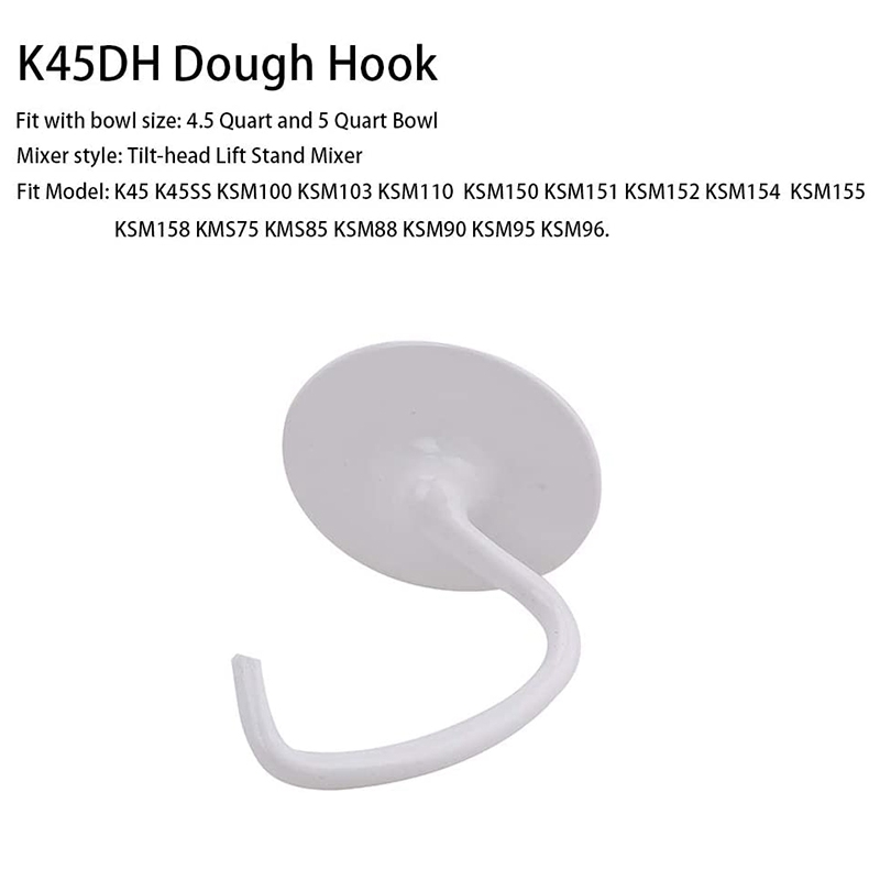 K45DH Dough Hook K45B Coated F - đánh giá và giá Kitchenaid Mixer Hand Mixer