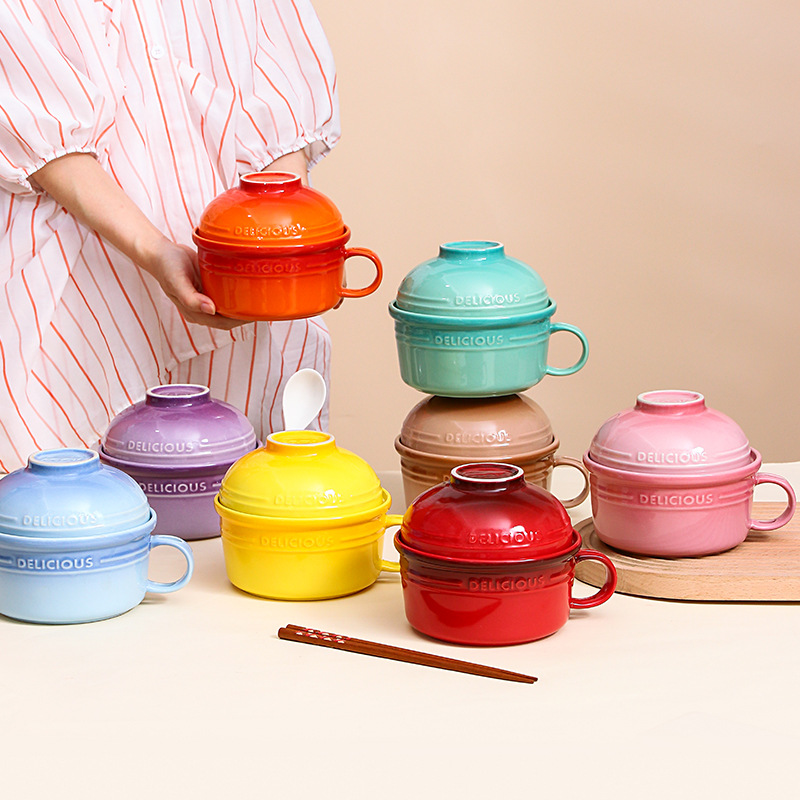 Rainbow Instant Noodle Bowl Cu - đánh giá và giá Dim Sum Basket