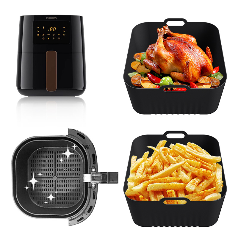 17cm Silicone Air Fryer Mould  - đánh giá và giá Philips Air Fryer Hd9252
