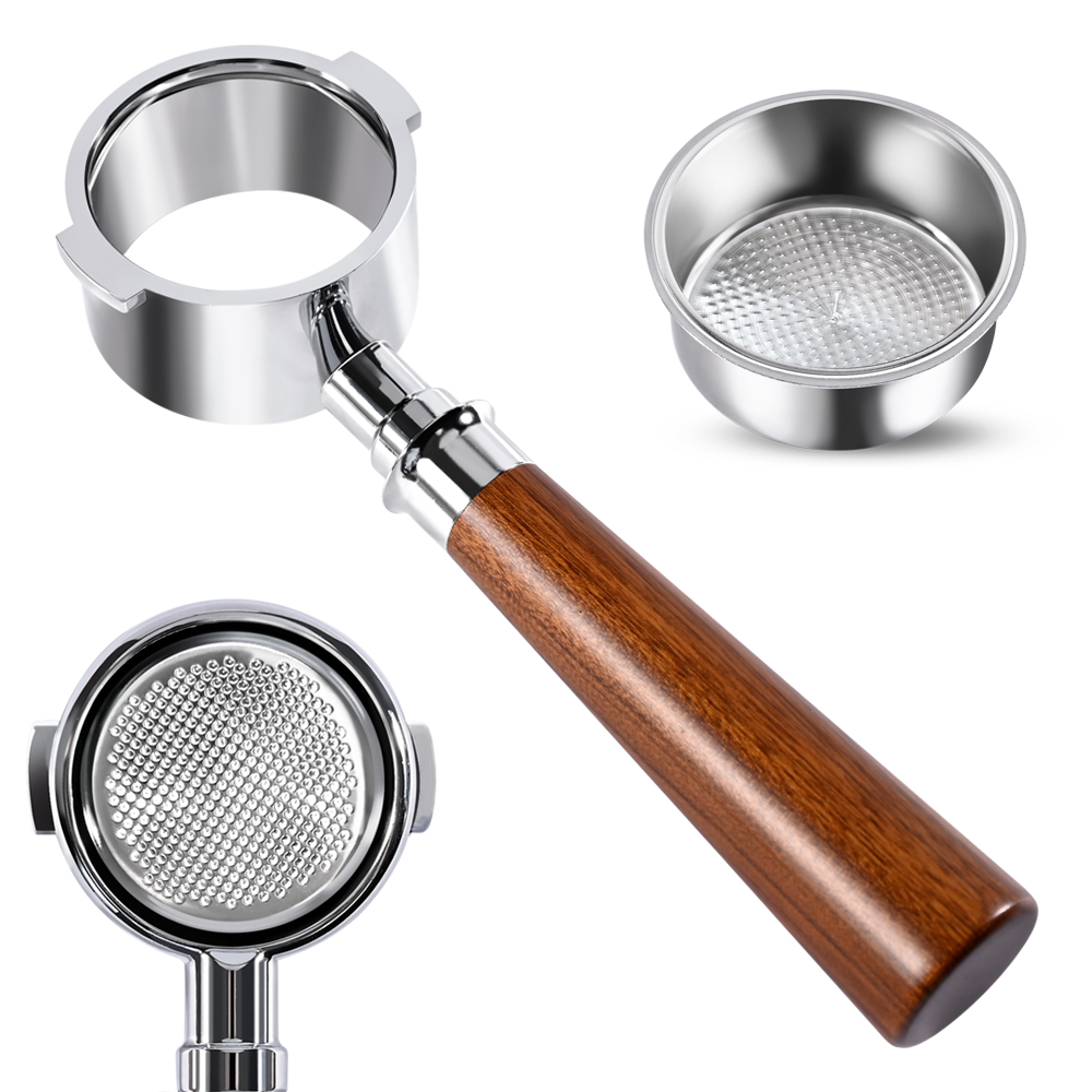 51mm 2Ears Bottomless Naked Po - đánh giá và giá Delonghi Espresso Ecp3420