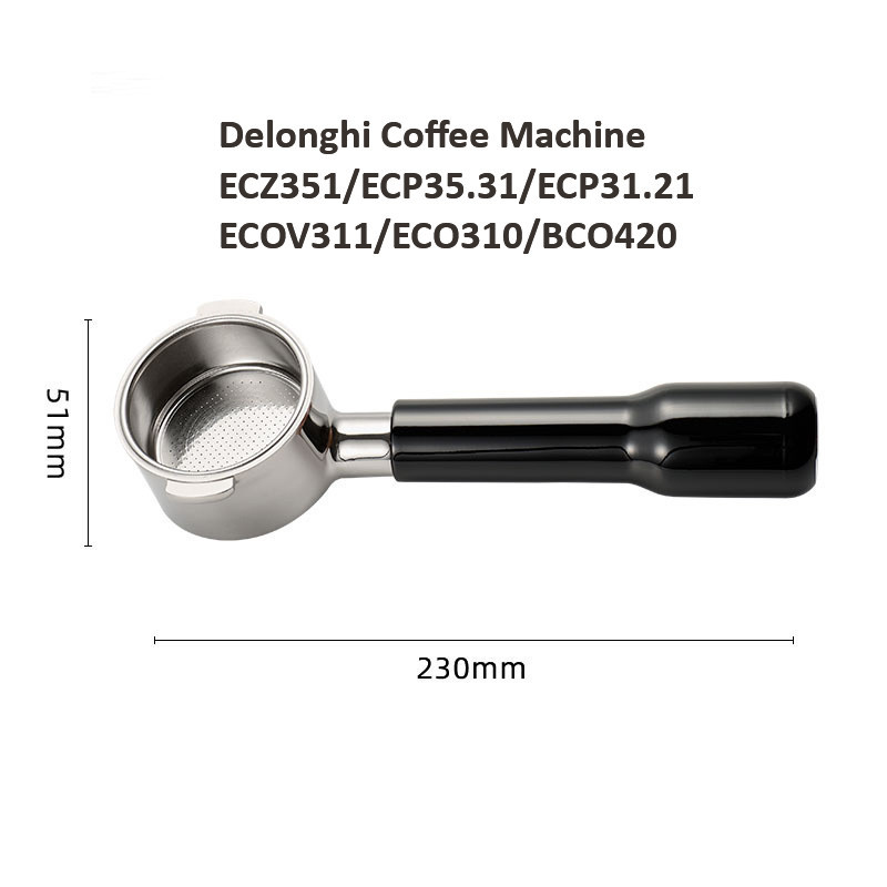 51mm Bottomless Portafilter Na - đánh giá và giá Delonghi Espresso Ecp3420