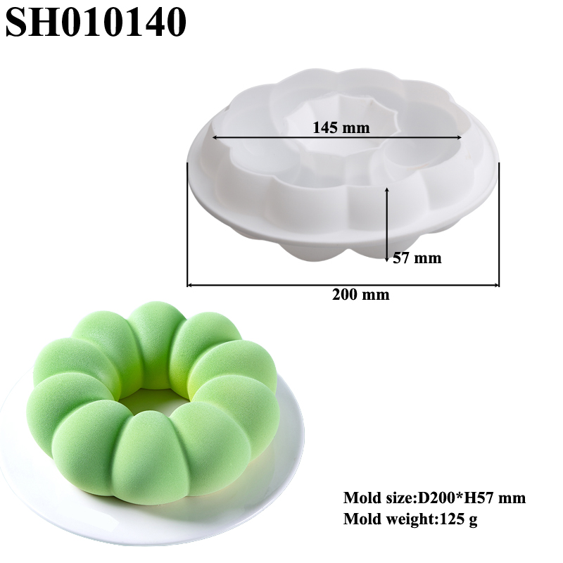 1 or 6 Cells Petal Shaped Donu - đánh giá và giá Donut Mold Silicone