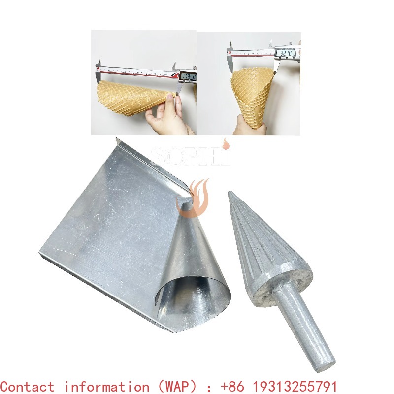 【From China】 Ice-cream Waffle  - đánh giá và giá Waffle Cone Maker