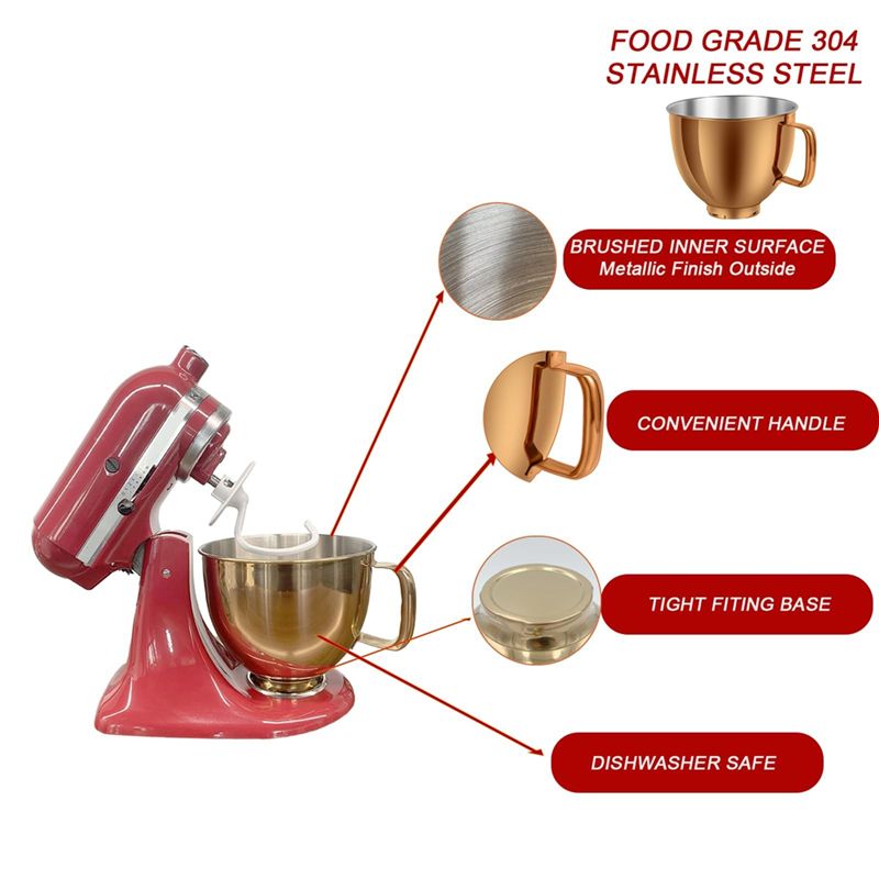 A27F-5 QT Stainless Steel Mixe - đánh giá và giá Kitchenaid Mixer Artisan 5Qt