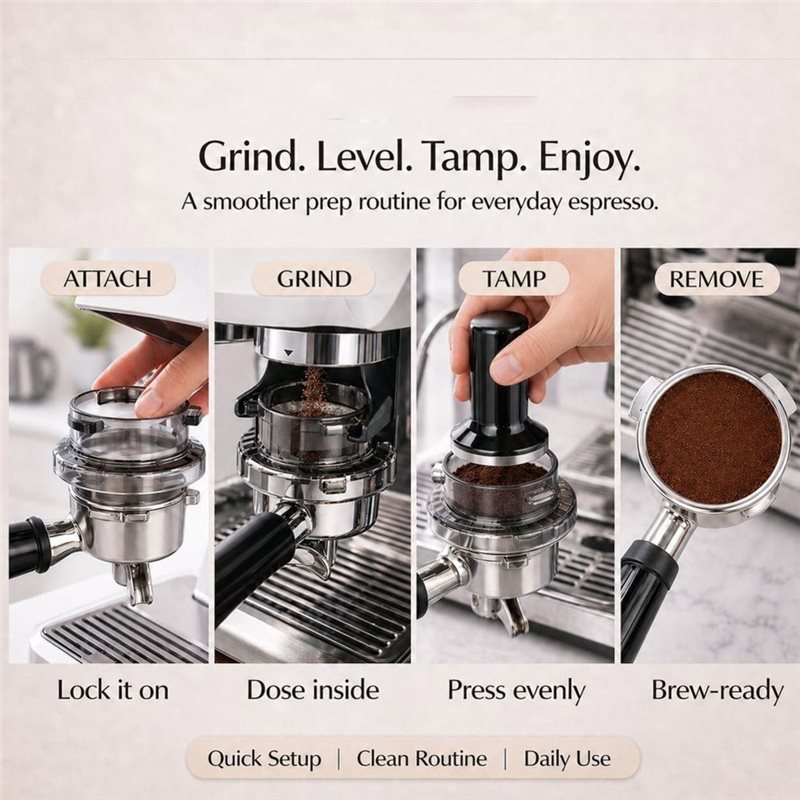 Promotion!Twist-Lock Portafilt - đánh giá và giá Breville Espresso Barista Touch