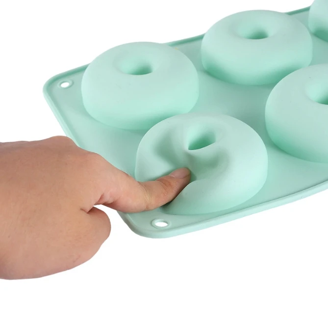 Multi Cavity Heat Resistant Si - đánh giá và giá Donut Mold Silicone