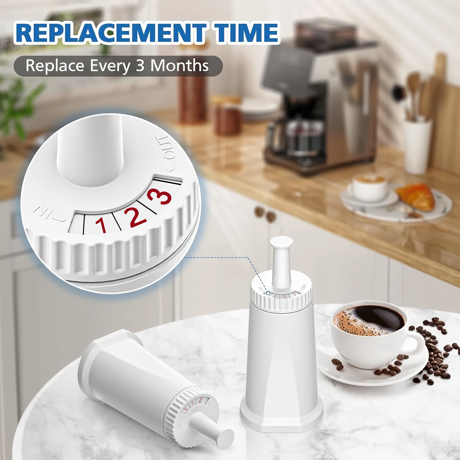 Replacement Water Filter for B - đánh giá và giá Breville Espresso Barista Touch