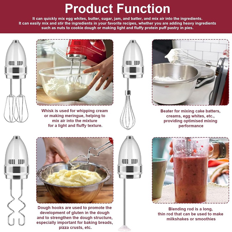 ABKO-Hand Mixer Attachments Be - đánh giá và giá Kitchenaid Mixer Hand Mixer