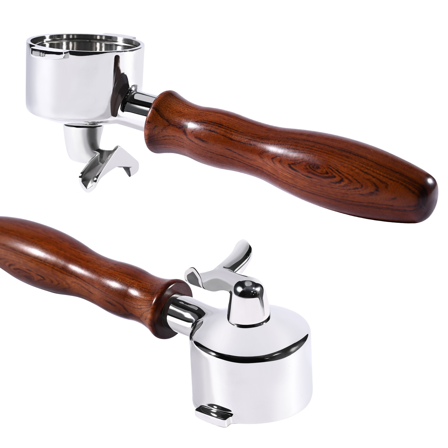 51mm 2 Ears Double Spout Porta - đánh giá và giá Delonghi Espresso Ecp3420