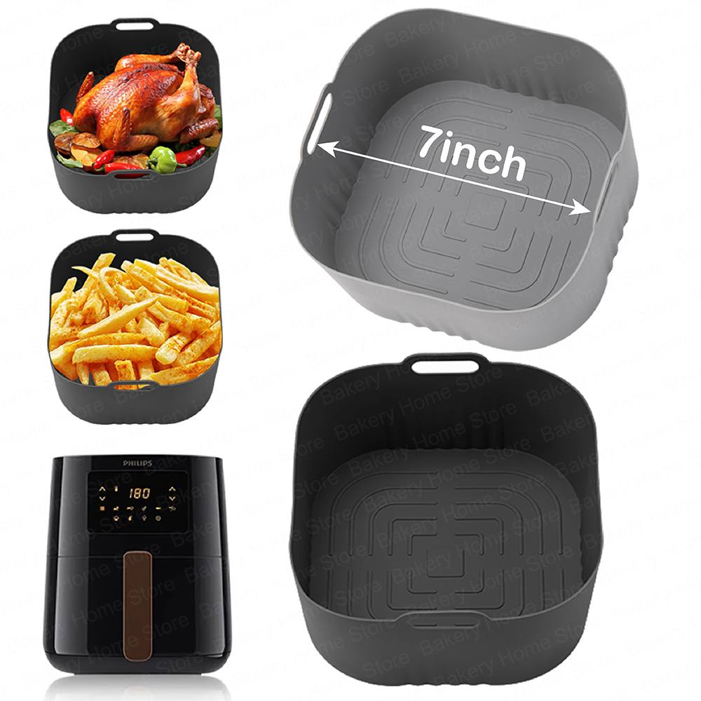 Square Air Fryer Silicone Line - đánh giá và giá Philips Air Fryer Hd9252