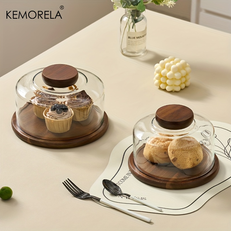 1PCS Round Wooden Cake Stand w - đánh giá và giá Dim Sum Basket