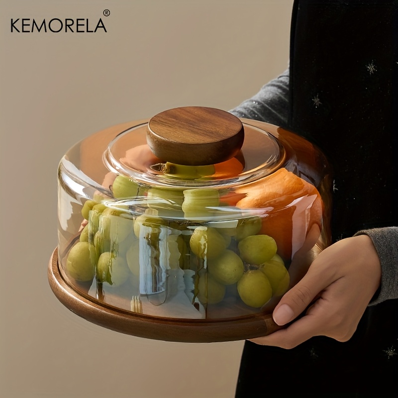 1PCS Round Wooden Cake Stand w - đánh giá và giá Dim Sum Basket